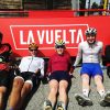 Chilling out at La Vuelta