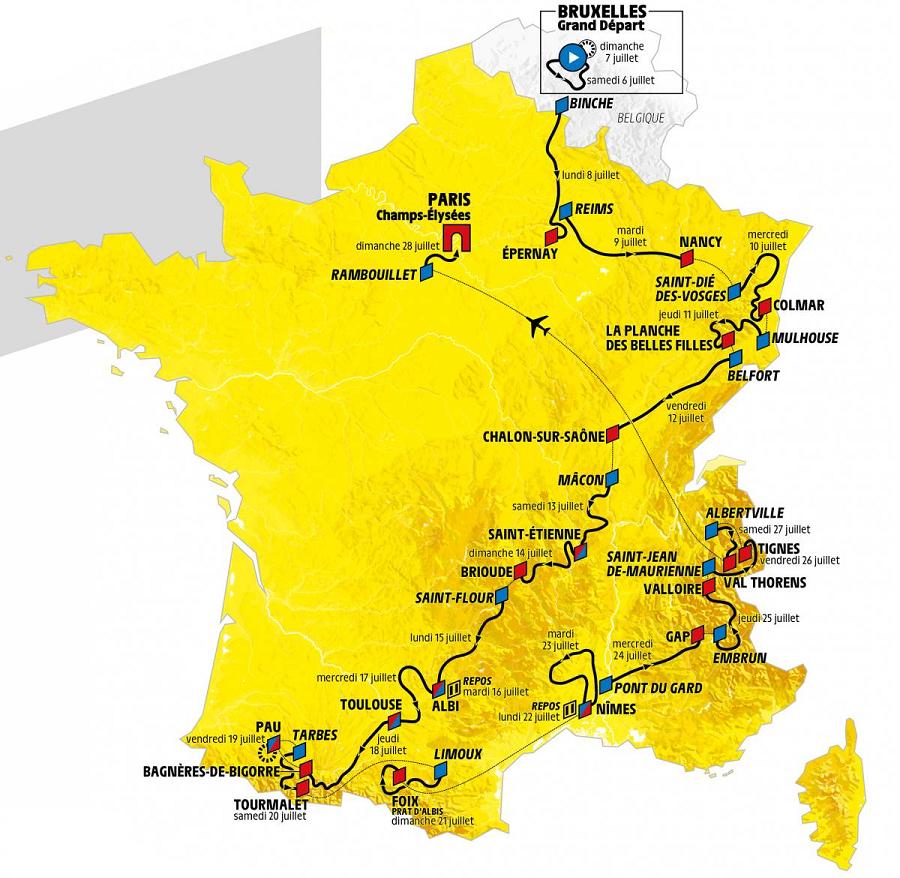 Le Grand Depart at the Tour de France