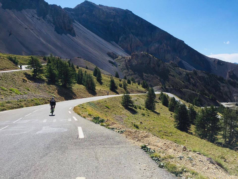 Beautiful ride from Briancon up to Col d’Izoard