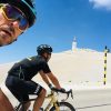 The limestone and awesome barren Mont Ventoux summit