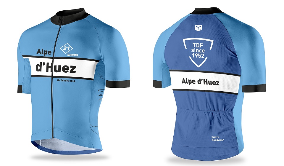 Exclusive Alpe d’Huez cycling jersey