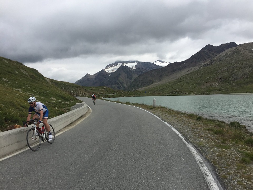 The final time-trial effort on Passo Gavia from the Bormio direction