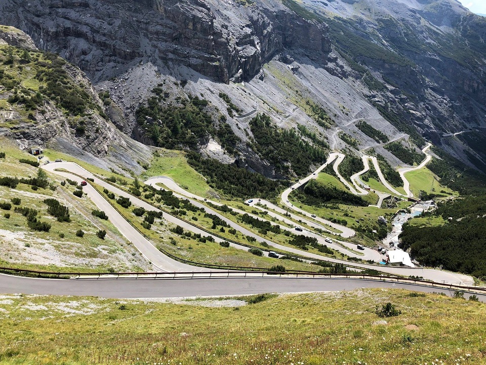 Cycling Passo Fedaia from the Sottoguda canyon is a tough proposition in the Dolomites