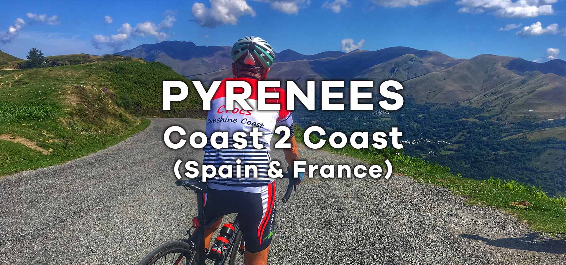 Crossing the Spanish Pyrenees and French Pyrenees by bike