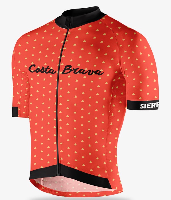 Costa Brava spanish cycling jersey