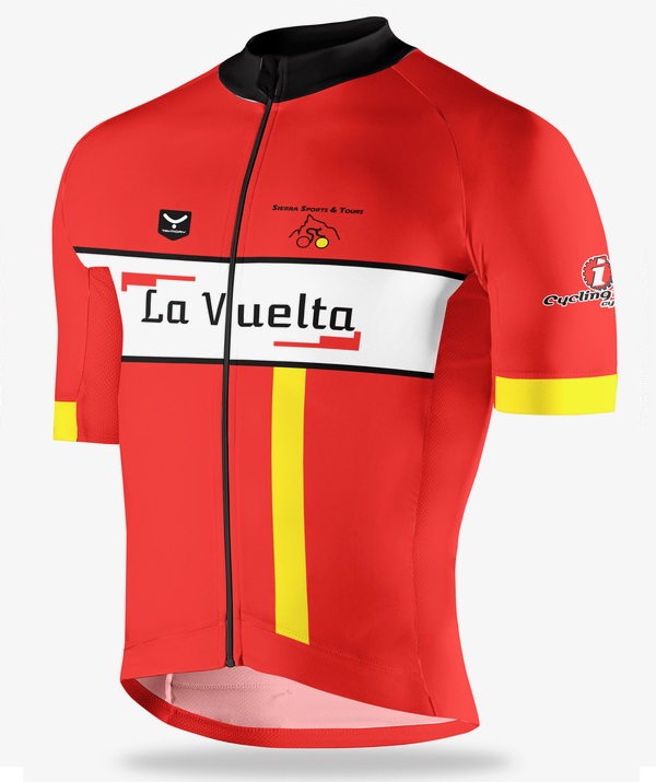 La Vuelta spanish cycling jersey