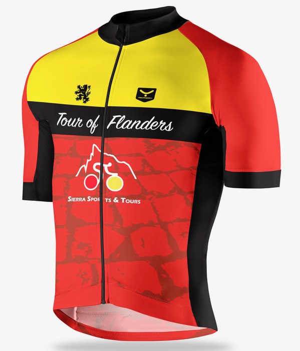 Spring Classics belgium cycling jersey