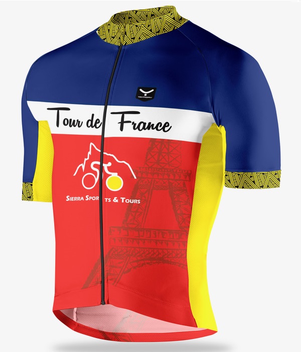 Tour de France special cycling jersey