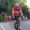 Cycling on the way out of Granada