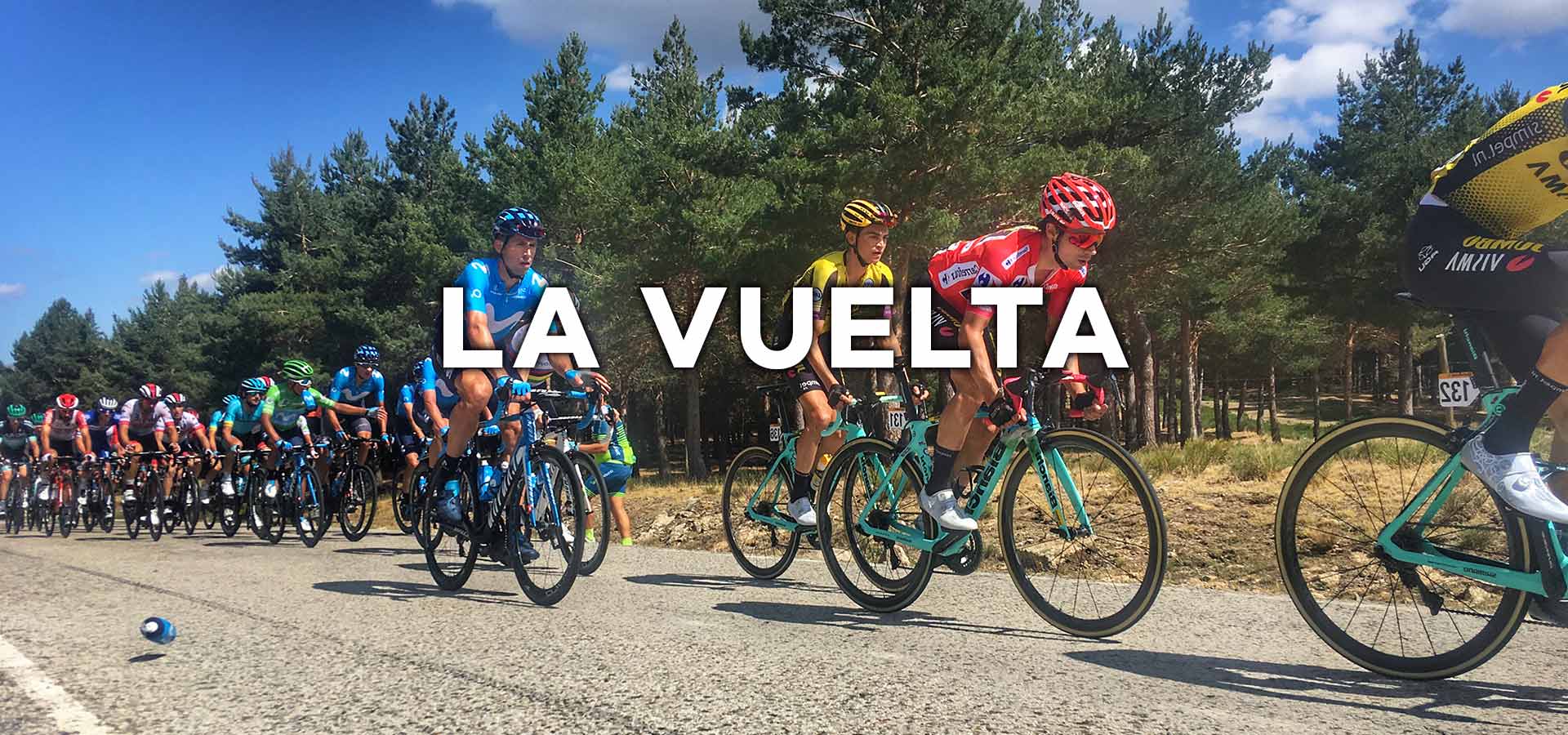 Cycling La Vuelta also known as the Tour of Spain