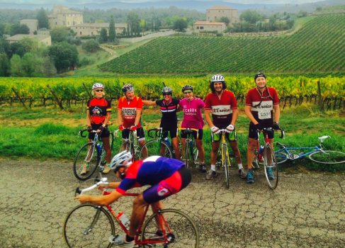 A ride through the Tuscan vineyards