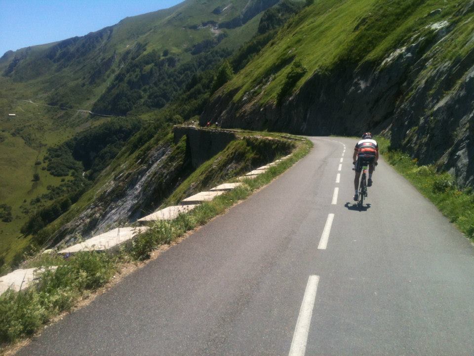 The balcony road between Col d'Aubisque and Col du Soulor