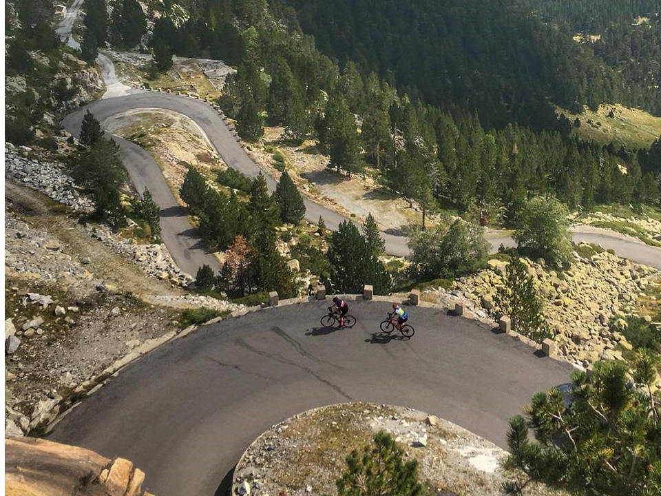 As good as it gets for switchbacks and road cycling in the French Pyrenees