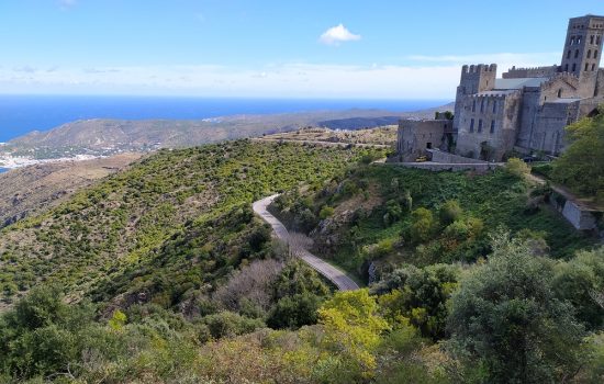 Cycling to the Sant Pere de Rodes Monastery